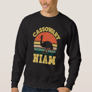 Kasuare Niam Süßer Kasuar-Familienfeier Hmong M Sweatshirt