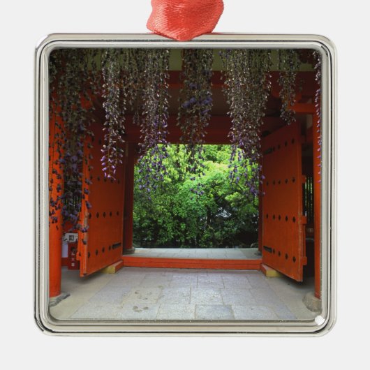 Kasuga Shrine, Nara, Japan Ornament Aus Metall (Vorne)