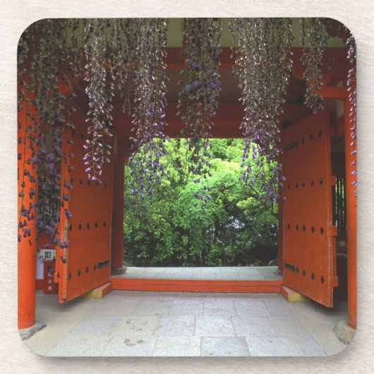 Kasuga Shrine, Nara, Japan Untersetzer (Vorderseite)