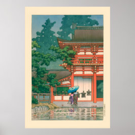 Kasuga Shrine von Kawase Hasui Poster