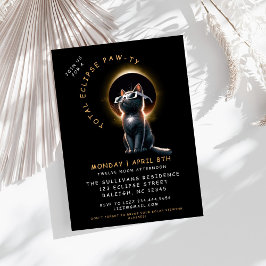 Kat 2024 Gesamtes Party zur Sonneneinstrahlung Einladung