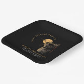 Kat 2024 Gesamtsolarauskitzel Party Invi anzeigen Pappteller (Gewinkelt)