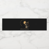 Kat 2024 Gesamtsolarauskitzel Party Invi anzeigen Wasserflaschenetikett (Einzelnes Label)