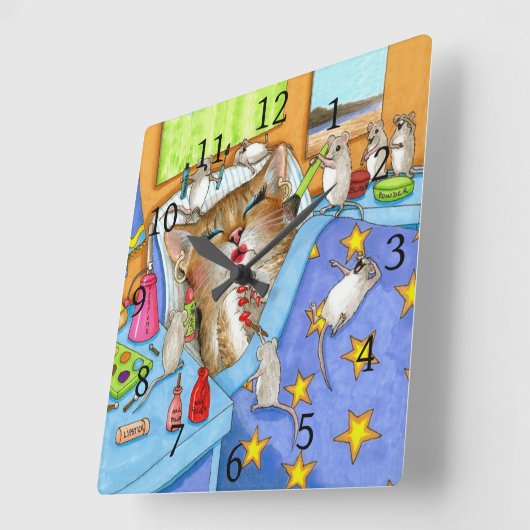 Kat. 508 quadratische wanduhr (Winkel)