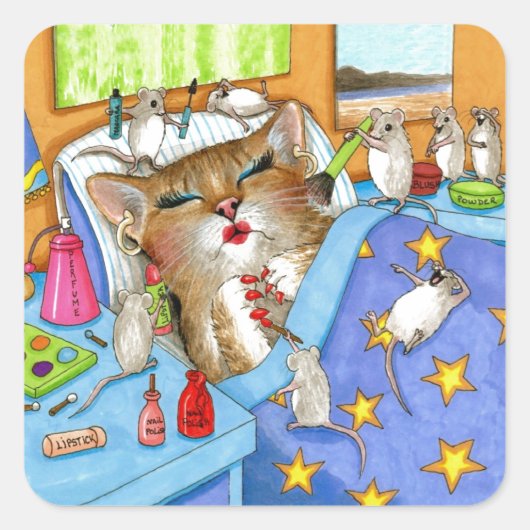 Kat. 508 quadratischer aufkleber (Vorderseite)