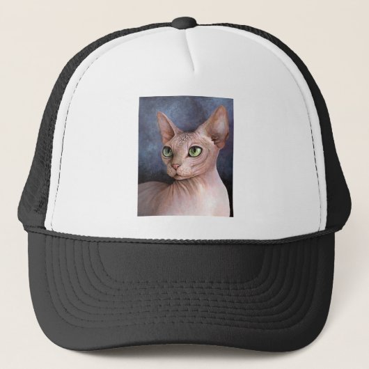 Kat 578 Sphynx Truckerkappe (Vorderseite)