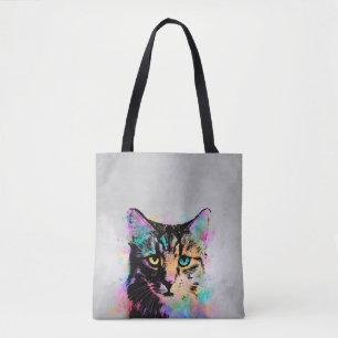 Kat 618 grauer Hintergrund Tasche