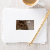 Kat-Adressenmarken Adressaufkleber (Insitu)