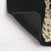 Kat-Asl-Hand-Gesture-Gehör Mousepad (Ecke)