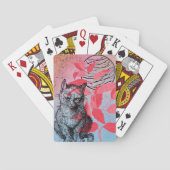 Kat aus Mars Spielkarten (Rückseite)