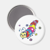 Kat der Raupe Magnet (Vorderseite/Rückseite)