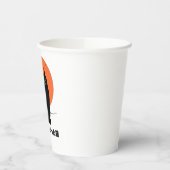 Kat, die Creme Got Pappbecher (Links)