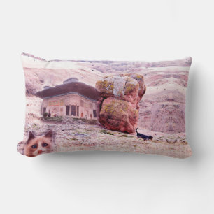 Kat Dof Foto Collage Lumbar Kissen 33 x 53 cm