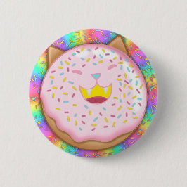 Kat-Doughnut: Mattiert mit Background-Button Button