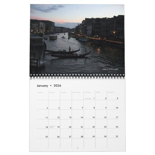 Kat Duncan entwirft Kalender! Kalender (Jan 2026)