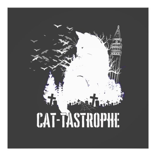 Kat-leckrophe - Eine gotische Geschichte.b Fotodruck (Vorne)