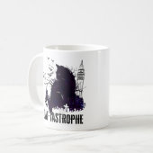 Kat-leckrophe - Eine gotische Geschichte.w Kaffeetasse (Vorderseite Links)