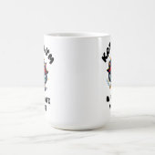 Kat Lym Cute Black Cat Pirate Art Kaffeetasse (Mittel)