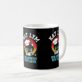 Kat Lym Sarcastic Chef Cat - Bon Appetit Now Leave Kaffeetasse (VorderseiteRechts)