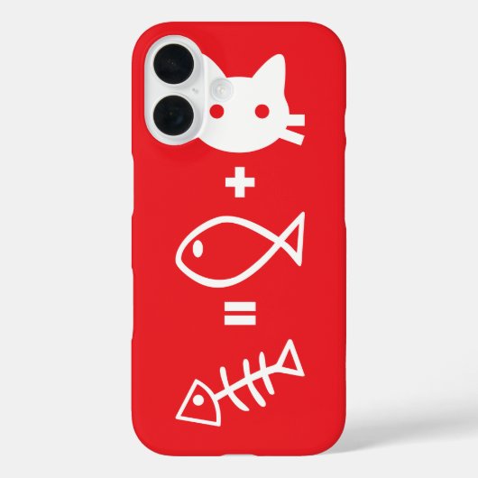 Kat-Mathematik Case-Mate iPhone Hülle (Rückseite)