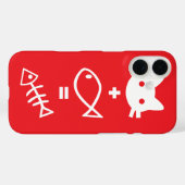 Kat-Mathematik Case-Mate iPhone Hülle (Rückseite (Horizontal))