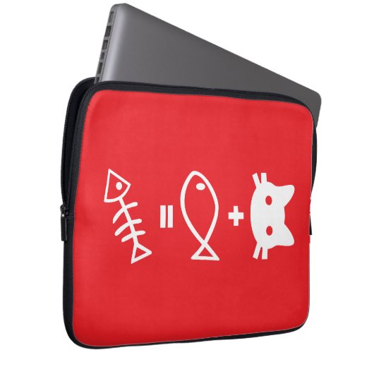 Kat-Mathematik Laptopschutzhülle (Vorne Rechts)