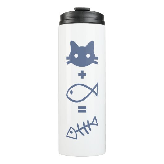 Kat-Mathematik Thermosbecher (Vorderseite)