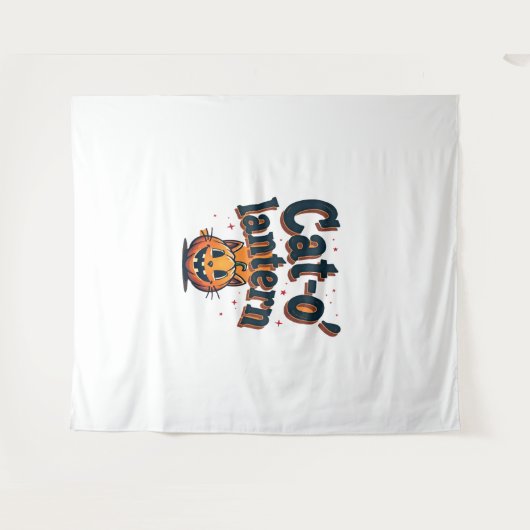 Kat-o'-Laterne Wandteppich (Vorderseite (Horizontal))