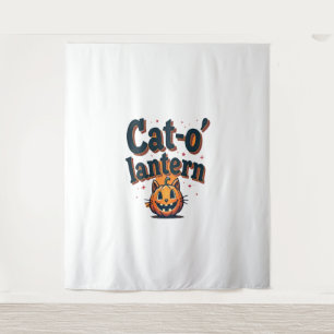 Kat-o'-Laterne Wandteppich
