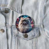 Kat on a Button Custom, Add Foto and Text (Beispiel)