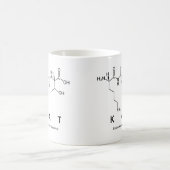 Kat-Peptidnamen-Tasse Kaffeetasse (Mittel)