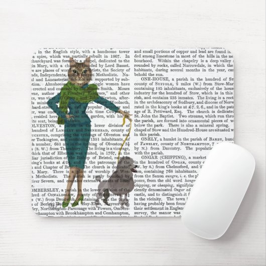 Kat und Poodle Mousepad (Mit Mouse)