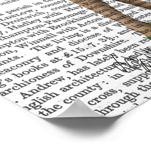 Kat und Poodle Poster (Ecke)