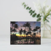 Kata-Strand, Phuket, Thailand Postkarte (Stehend Vorderseite)