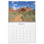 Kata tjuta australia 2026 kalender (Mär 2027)