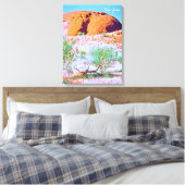 Kata Tjuta - Olgas Zentralaustralien - Reisen Leinwanddruck (Insitu (Schlafzimmer))