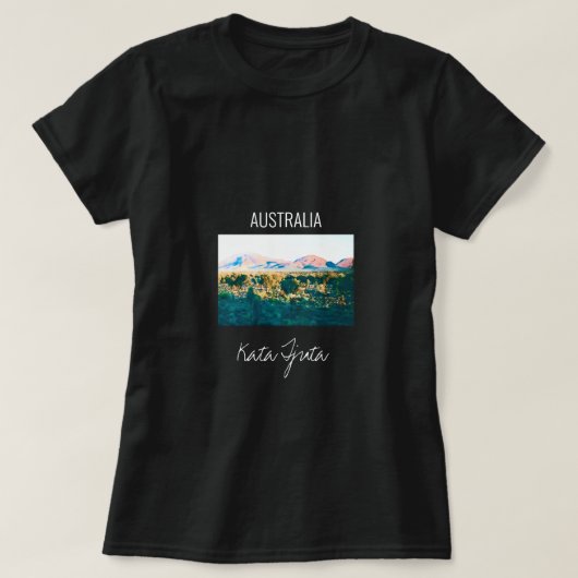 Kata Tjuta - Olgas Zentralaustralien - Reisen T-Shirt (Design vorne)