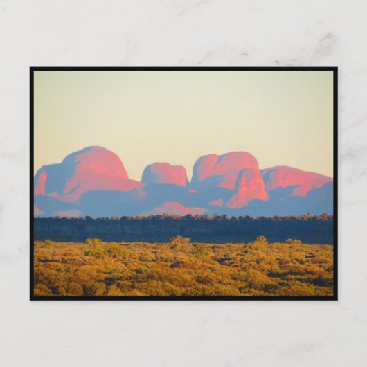 Kata tjuta postkarte (Vorderseite)