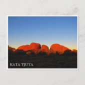 Kata tjuta postkarte (Vorderseite)