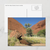 Kata tjuta postkarte (Vorne/Hinten)