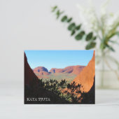 Kata tjuta Talansicht Postkarte (Stehend Vorderseite)