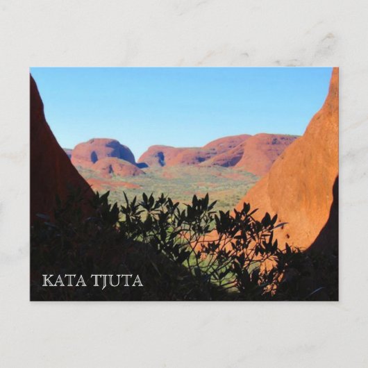 Kata tjuta Talansicht Postkarte (Vorderseite)