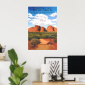 Kata Tjuta - Uluru Kata Tjuta National Park Poster (Heimbüro)