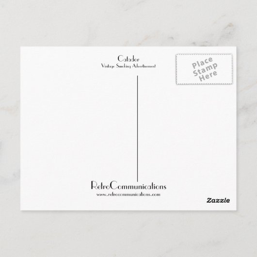 Katador Postkarte (Rückseite)