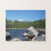 Katahdin auf den Felsen Puzzle (Horizontal)
