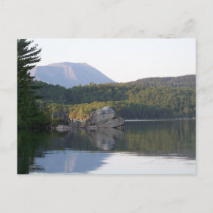 Katahdin aus dem Rainbow Lake Postkarte