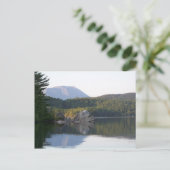 Katahdin aus dem Rainbow Lake Postkarte (Stehend Vorderseite)