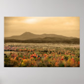 Katahdin Baxter Staat Park Maine Poster (Vorne)