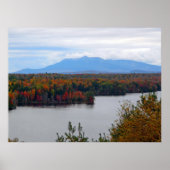 Katahdin im Herbstposter Poster (Vorne)