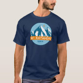 Katahdin Maine Stars Moon T-Shirt (Vorderseite)